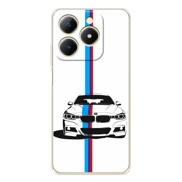 Чохол з принтом «Машина БМВ» для Realme Note 70T Чохол з принтом «Машина БМВ» для Realme Note 70T