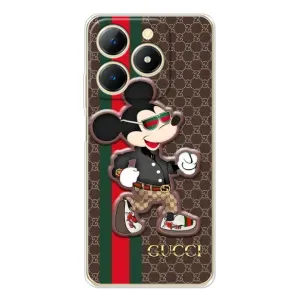Чохли  GUCCI для Реалмі Ноут 70Т (AlphaPrint) (Маус Гуччі)