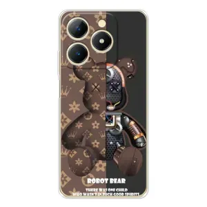 Круті Чохли Луі Віттон для Realme Note 70T (AlphaPrint) (Ведмідь Луі Вітон)