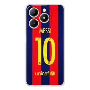 Чехлы Месси для Realme Note 70T (AlphaPrint) (Messi Barca 10)