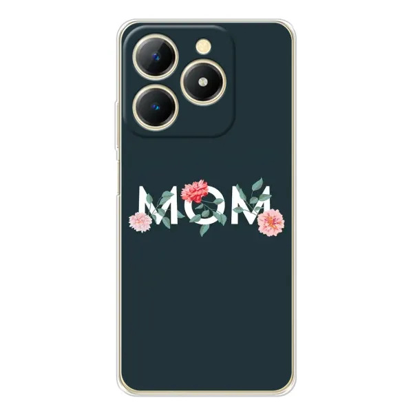 Чехол с принтом «Mom дизайн» для Realme Note 70T