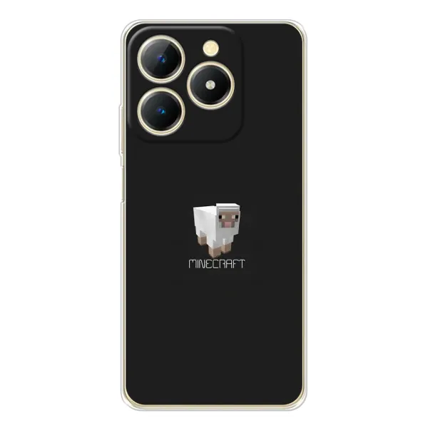 Чохол з принтом «Овечка Майнкрафт» для Realme Note 70T Чохол з принтом «Овечка Майнкрафт» для Realme Note 70T