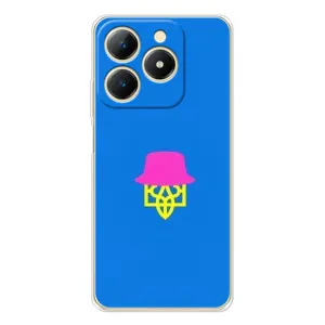 Чохли для Realme Note 70T Укр. Символіка (AlphaPrint) (Шапка на гербу)