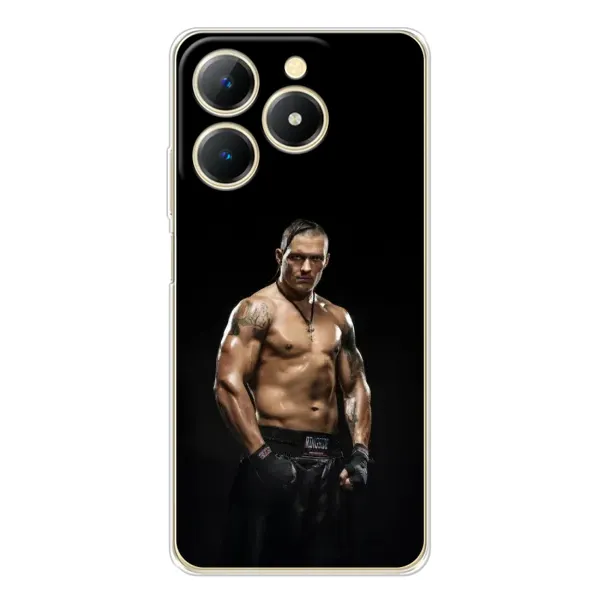 Чохол з принтом «Чемпіон Олександр Усик» для Realme Note 70T