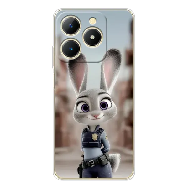 Чохол з принтом «Офіцер Джуді Гопс» для Realme Note 70T Чохол з принтом «Офіцер Джуді Гопс» для Realme Note 70T