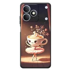 Чехол с мемом Тралалело тралала на RealMe Note 80 (Балерина капучина)