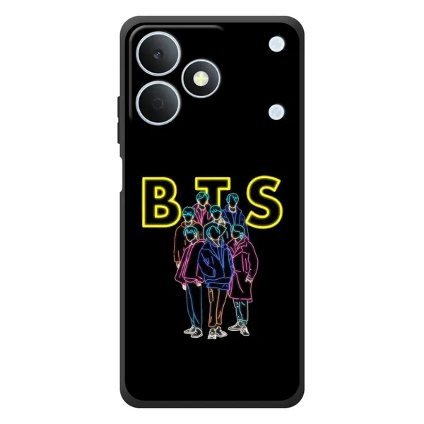 Чохол з принтом «BTS стайл» для Realme Note 80