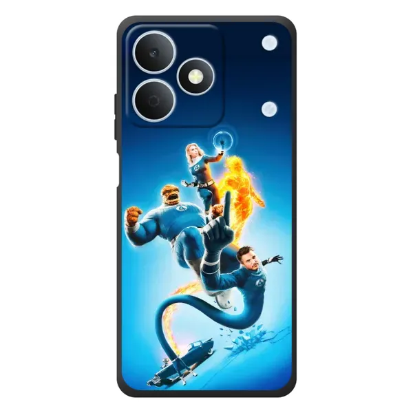 Чохол з принтом «Герої Фантастична Четвірка» для Realme Note 80