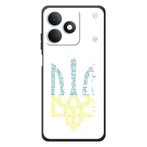 Чехлы для RealMe Note 80  Укр. Символика (AlphaPrint) (Герб из букв)