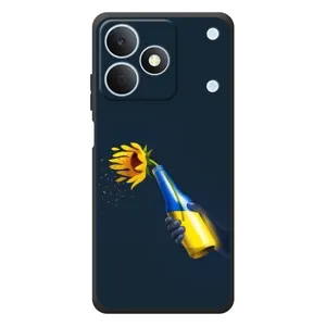 Чехол для Патриота Украины RealMe Note 80 - (AlphaPrint) (Коктейль молотова)