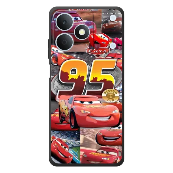Чехол с принтом «Коллаж Молния Маквин» для Realme Note 80