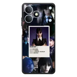 Чохли Венсдей на RealMe Note 80 Уенсдей (AlphaPrint) (колаж Венздей)