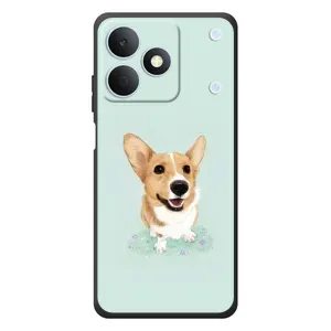 Чехлы с собаками для RealMe Note 80 (VPrint) (Корги)