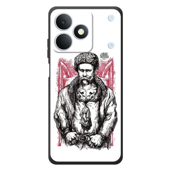 Чехол с принтом «Козак Шевченко» для Realme Note 80