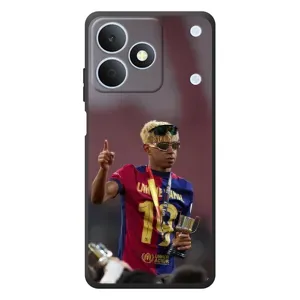 Чехол с футболистом Ламин Ямаль RealMe Note 80 (Lamine Yamal)