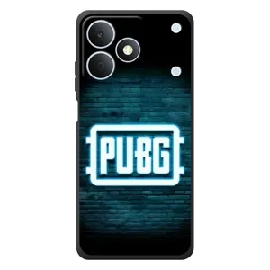 Чеjхол PUBG для Реалмі Ноут 80 (AlphaPrint) (Лого PUBG)