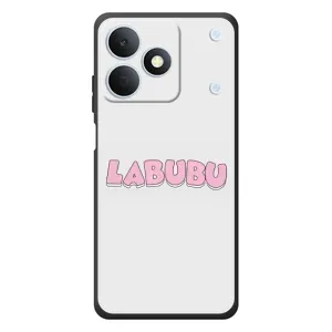 Чехол с Лабубу на RealMe Note 80 (Лого Лабубу)