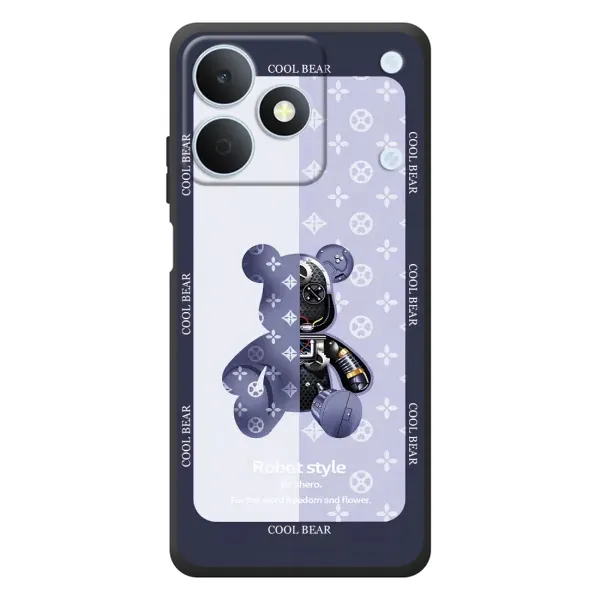 Чохол з принтом «Медведик LV» для Realme Note 80