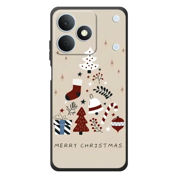 Чохол з принтом «Merry Christmas» для Realme Note 80