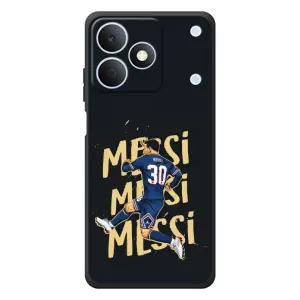 Чохли для RealMe Note 80 (Leo чемпіон) (AlphaPrint) (Messi ПСЖ)