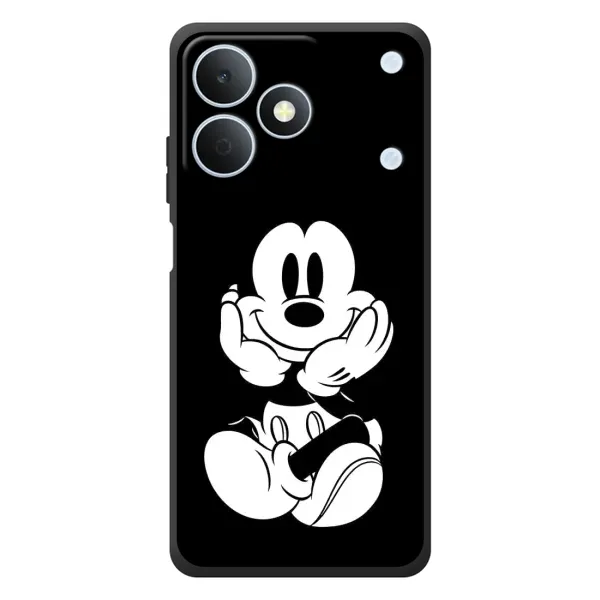 Чехол с принтом «Микки на черном» для Realme Note 80
