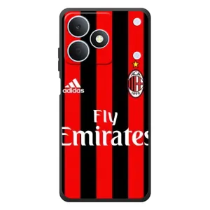 Чехлы для RealMe Note 80 (VPrint) - Футбольные клубы (Milan)