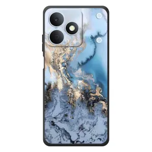 Мраморный чехол на RealMe Note 80 (VPrint) (Нежный мрамор)