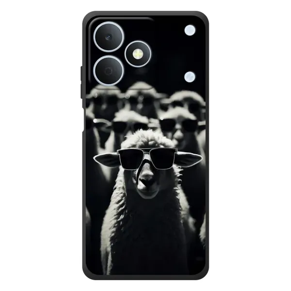 Чехол с принтом «Овечка в очках» для Realme Note 80
