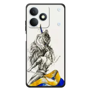 Чехлы Доброго вечора, ми за України для Реалми Ноут 80 (AlphaPrint) (Победа)