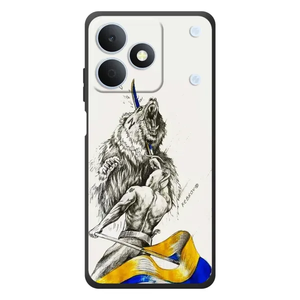 Чохол з принтом «Перемога» для Realme Note 80