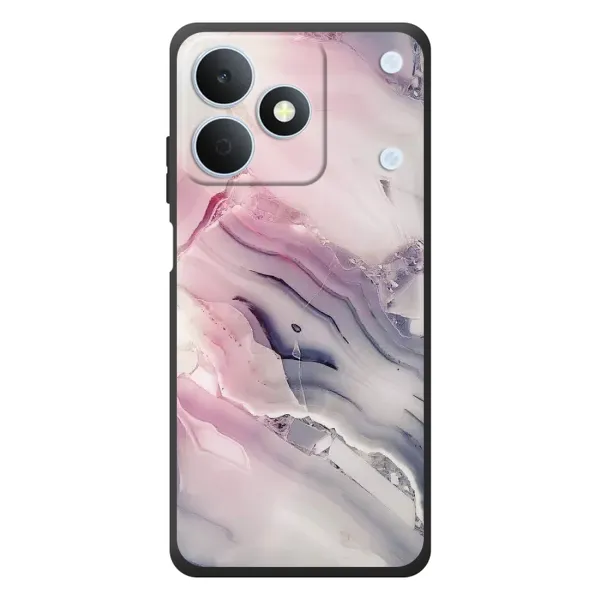 Чехол с принтом «Пурпурный Мрамор» для Realme Note 80