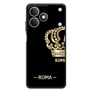 Чехлы для RealMe Note 80 (VPrint) - Футбольные клубы (Roma)