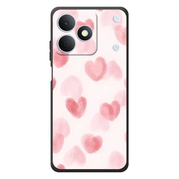 Чохол з принтом «Рожеві сердечки» для Realme Note 80 Чохол з принтом «Рожеві сердечки» для Realme Note 80