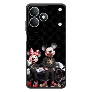 Чехол Disney Mouse RealMe Note 80 (PREMIUMPrint) (Семья Маусов)