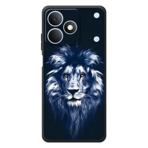 Чохол з картинкою ЛЕВ для RealMe Note 80 (VPrint) (Синій Лев)