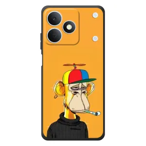 Чохли з Мавпами NFT для RealMe Note 80 (AlphaPrint) (Нудна мавпа NFT)