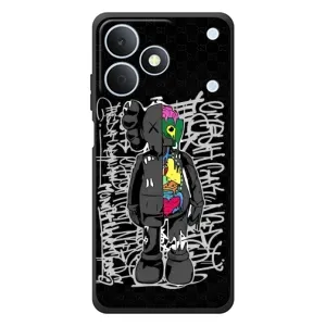 Чехлы для RealMe Note 80 - Bearbrick Louis Vuitton (PREMIUMPrint) (Стиль Bearbrick)