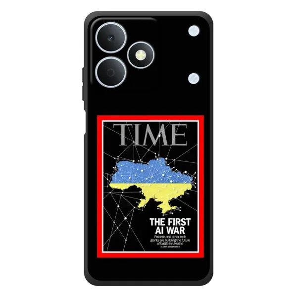 Чохол з принтом «TIME Ukraine» для Realme Note 80 Чохол з принтом «TIME Ukraine» для Realme Note 80