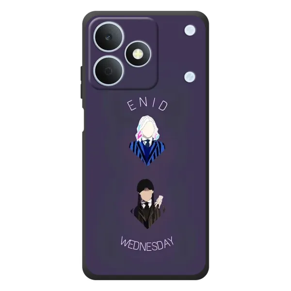 Чохол з принтом «Венздей і подруга» для Realme Note 80