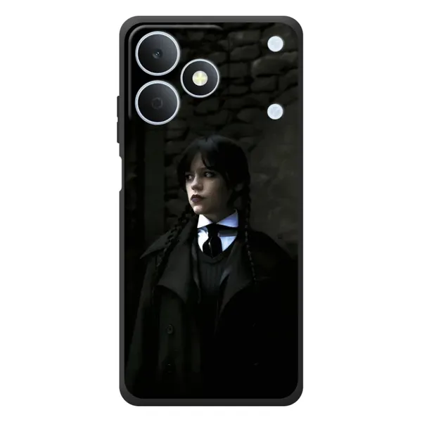 Чехол с принтом «Темный стиль Уэнздей» для Realme Note 80 Чехол с принтом «Темный стиль Уэнздей» для Realme Note 80