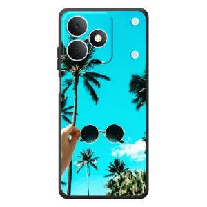 Силіконовий чохол з КАРТИНКАМИ літо для RealMe Note 80 (AlphaPrint) (Погляд літо)