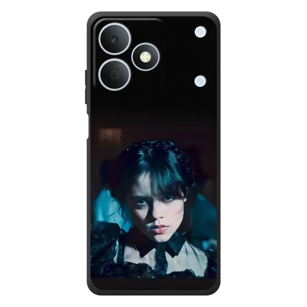 Чохол з принтом «погляд Венздей» для Realme Note 80