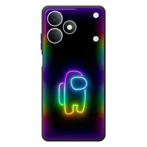 Чохли Амонг Ас для RealMe Note 80 (AlphaPrint) (Яскравий скін)