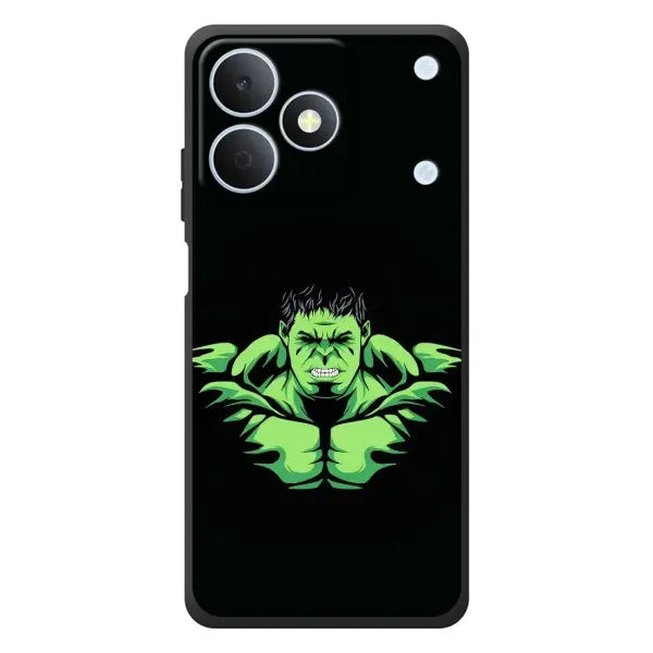 Чехол с принтом «Зелёный Халк» для Realme Note 80