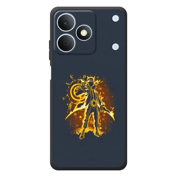 Чехол с принтом «золотой Наруто» для Realme Note 80