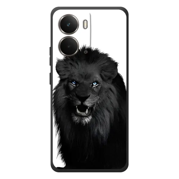 Чехол с принтом «Черный ЛЕВ» для RealMe P3