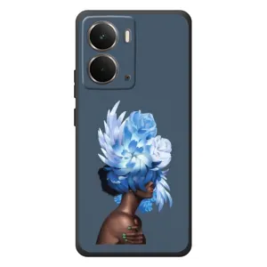 Чехлы (ART) Цветы на RealMe P3 (VPrint) (Квіти на голові)