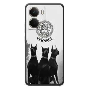 Чохли VERSACE для Реалмі П3 (PREMIUMPrint) (Доберман Версаче)