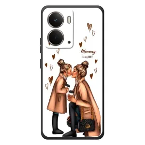 Чохол з друком для RealMe P3 - (Мама з дитинкою) (AlphaPrint) (Донька і мама)