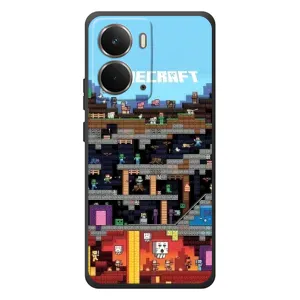 Чохол Майнкрафт на RealMe P3 (AlphaPrint) Minecraft (фон Minecraft)